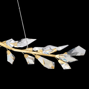 Loren Modern 47.5" Crystal Linear Pendant Light