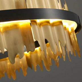 Luxury Hilbert 2-Tier Round Chandelier