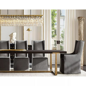 Marignan Tier K9 Crystal  Rectangle Chandelier