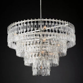 Marignan Tier K9 Crystal Round Chandelier