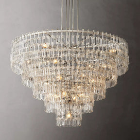 Marignan Tier K9 Crystal Round Chandelier