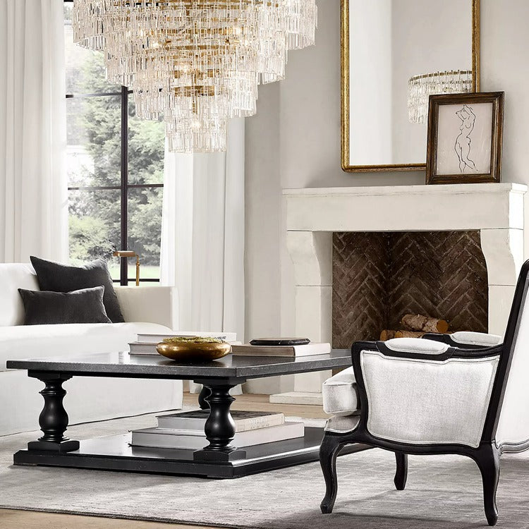 Marignan Tier K9 Crystal Round Chandelier