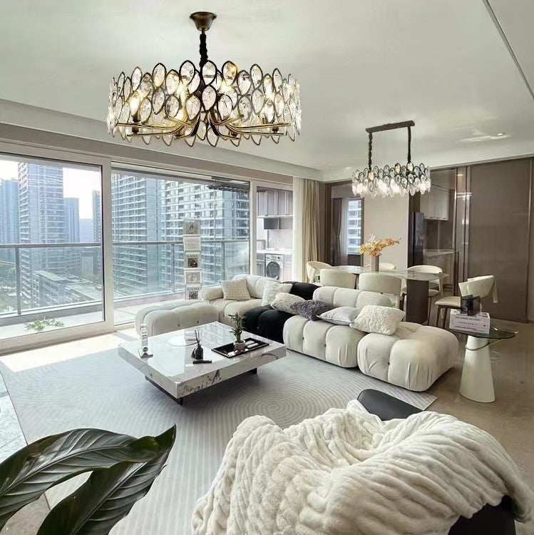creative, crystal, chandelier, black branches, living room, dining room, suit ,modern, elegant, upmarket, fashion
