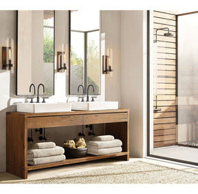 Nova Glass Grand Wall Sconce 18"H