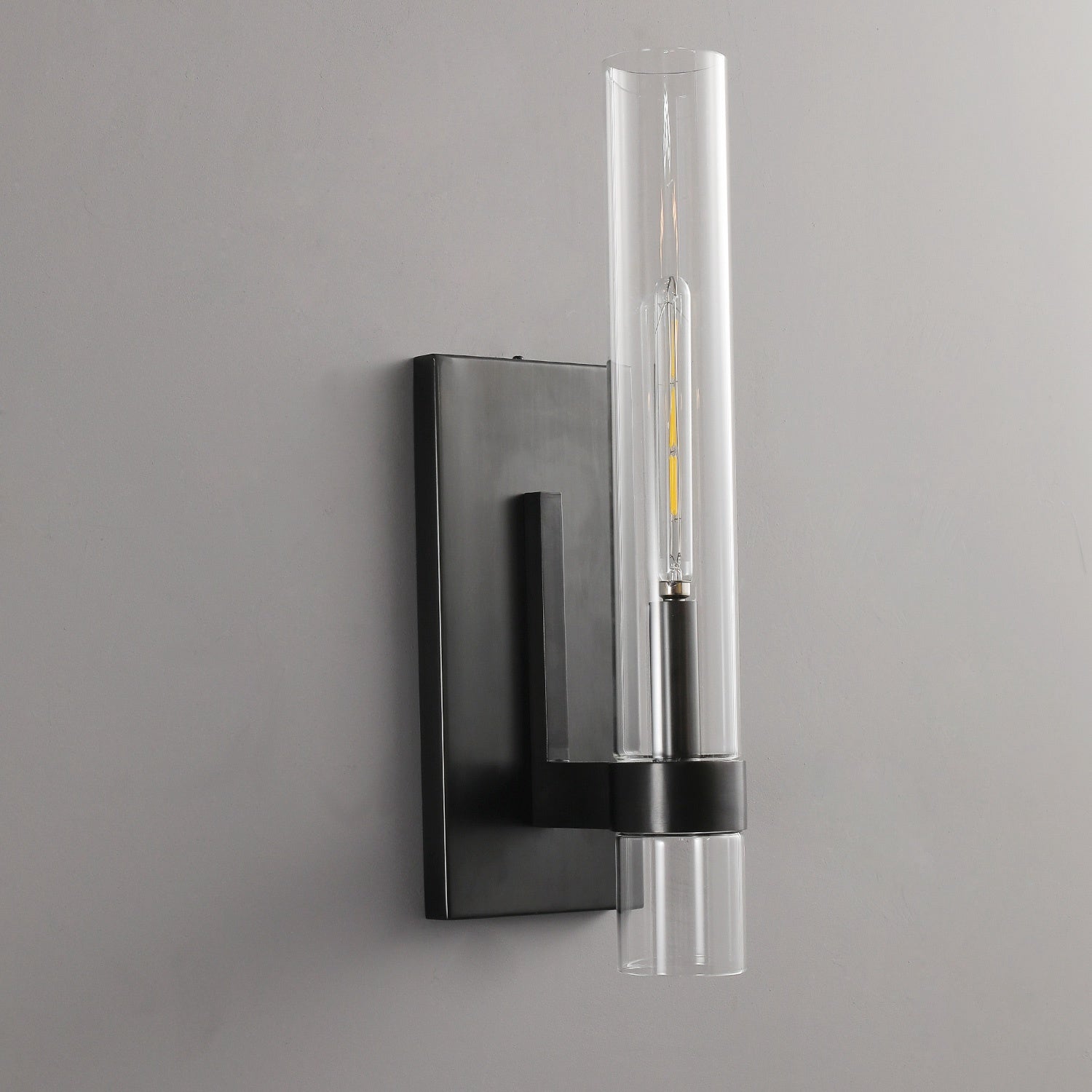 Nova Glass Grand Wall Sconce 18"H