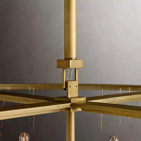 Opus Glass Round Chandelier 55"