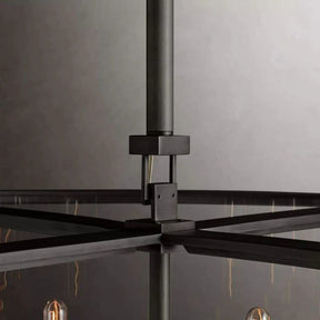 Opus Glass Round Chandelier 55"