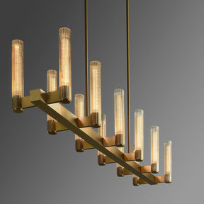 Pastis Linear Chandelier 60''W