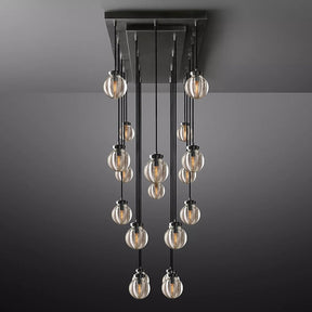 Perle Glass Linear Chandelier