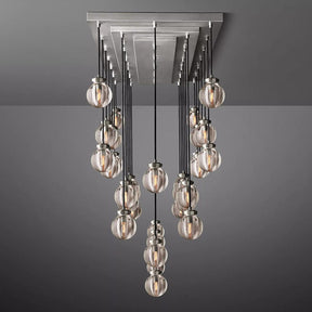 Perle Glass Linear Chandelier