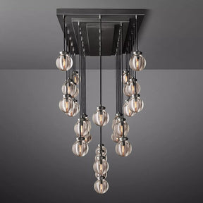 Perle Glass Linear Chandelier