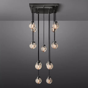 Perle Glass Linear Chandelier