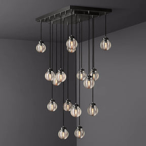 Perle Glass Linear Chandelier