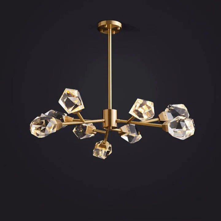 Prism Crystal Modern Chandelier