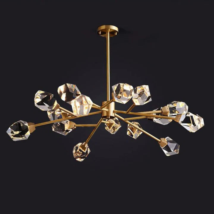 Prism Crystal Modern Chandelier