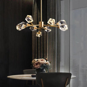 Prism Crystal Modern Chandelier