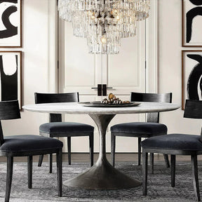 Radot 5 Tier Crystal Round Chandelier 60" for Living Room