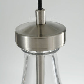 Raindrops 5-light Cord Rectangular Chandelier - thebelacan