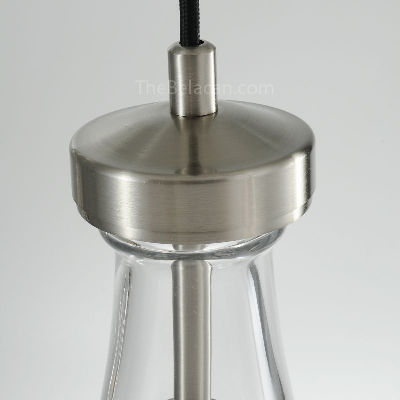 Raindrops 5-light Cord Rectangular Chandelier - thebelacan