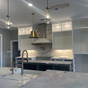 Raindrop Modern Glass Kitchen Island Pendant Light