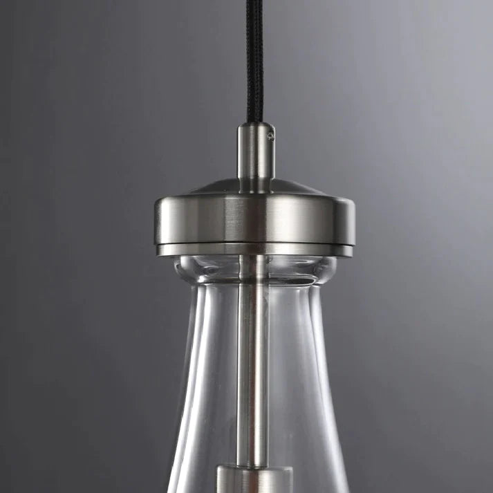 Raindrop Modern Glass Kitchen Island Pendant Light