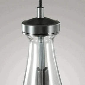 Raindrop Modern Linear Chandelier 3 Lights 22"L (Cord), Kitchen Island Chandelier