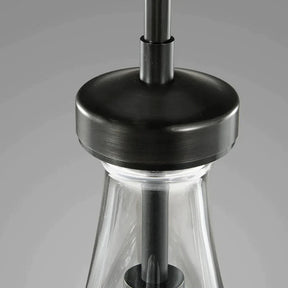 Raindrop Modern Linear Chandelier 3 Lights 22"L (Cord), Kitchen Island Chandelier