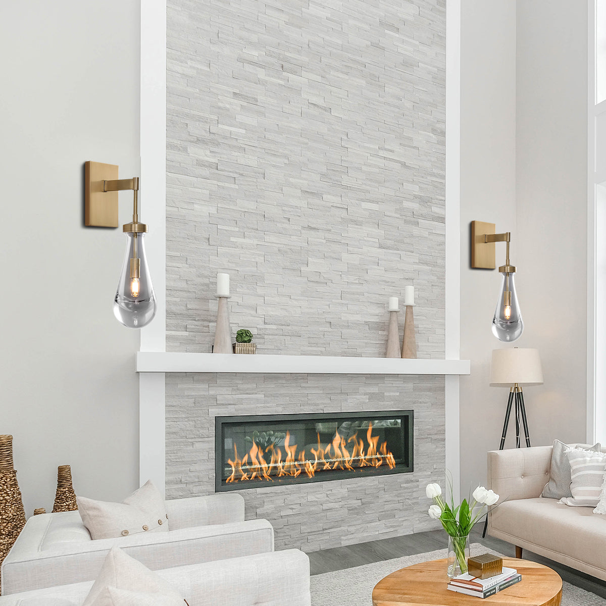 Raindrop Sconces Wall Lighting For Living Room Bathroom, Bedroom