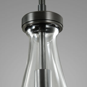 Raindrops Rectangular Chandelier 22" Rod