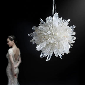 Rock Crystal Creative Pendant - valleylamps