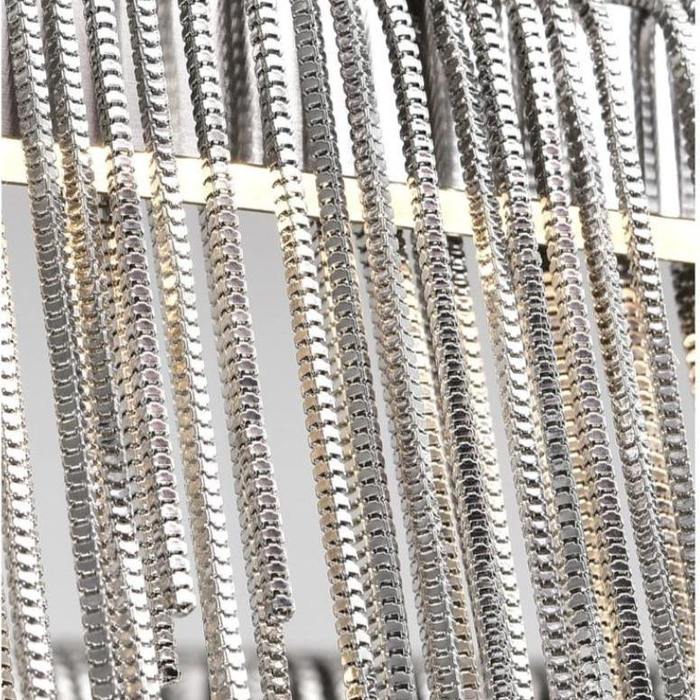 Selena Stainless Steel Chain Tassel Chandelier