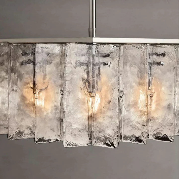 Travis Square Chandelier 48" for Bedroom
