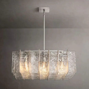 Travis Square Chandelier 48" for Bedroom